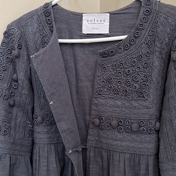 PRICE DROP - Light weight bohemian style jacket / over shirt - Picture 4 of 4